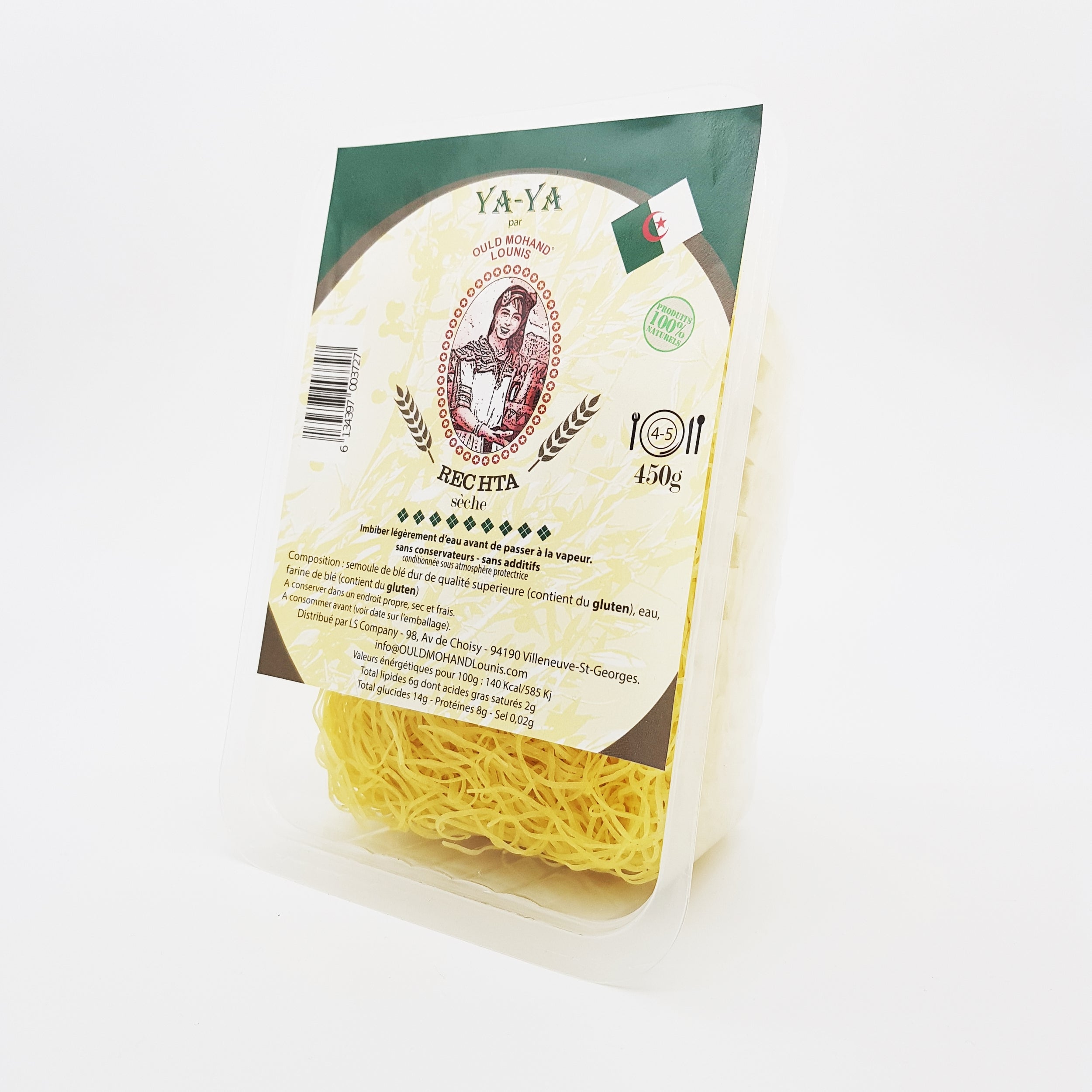 Rechta traditionnelle Sèche | 450g
